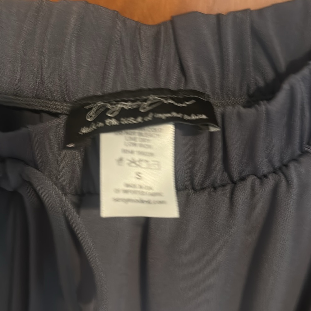 Brigitee Brianna Charcoal Drawstring Joggers and matching tee set - Picture 2 of 5